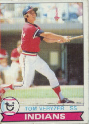 1979 Topps Baseball Cards      537     Tom Veryzer